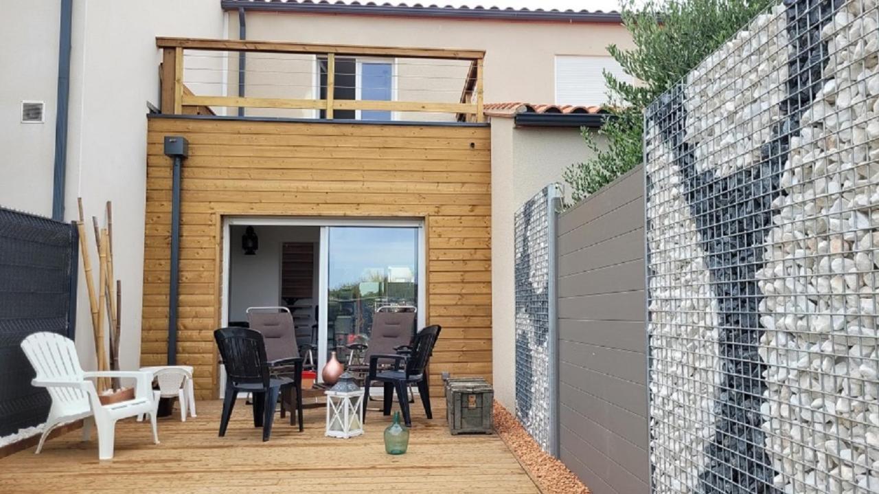 Gite Du Soleil Maison Lumineuse Avec Terrasse Solarium Parking Prive Sorède Exterior foto