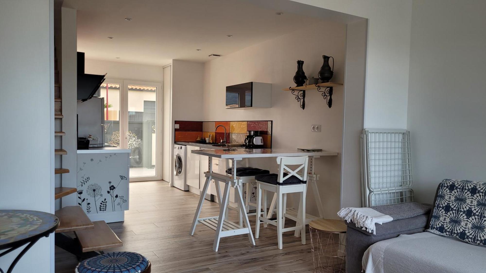 Gite Du Soleil Maison Lumineuse Avec Terrasse Solarium Parking Prive Sorède Exterior foto